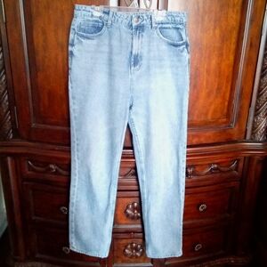 Velvet Heart Women's Premium Denim Light Wash Distressed Mom Jeans